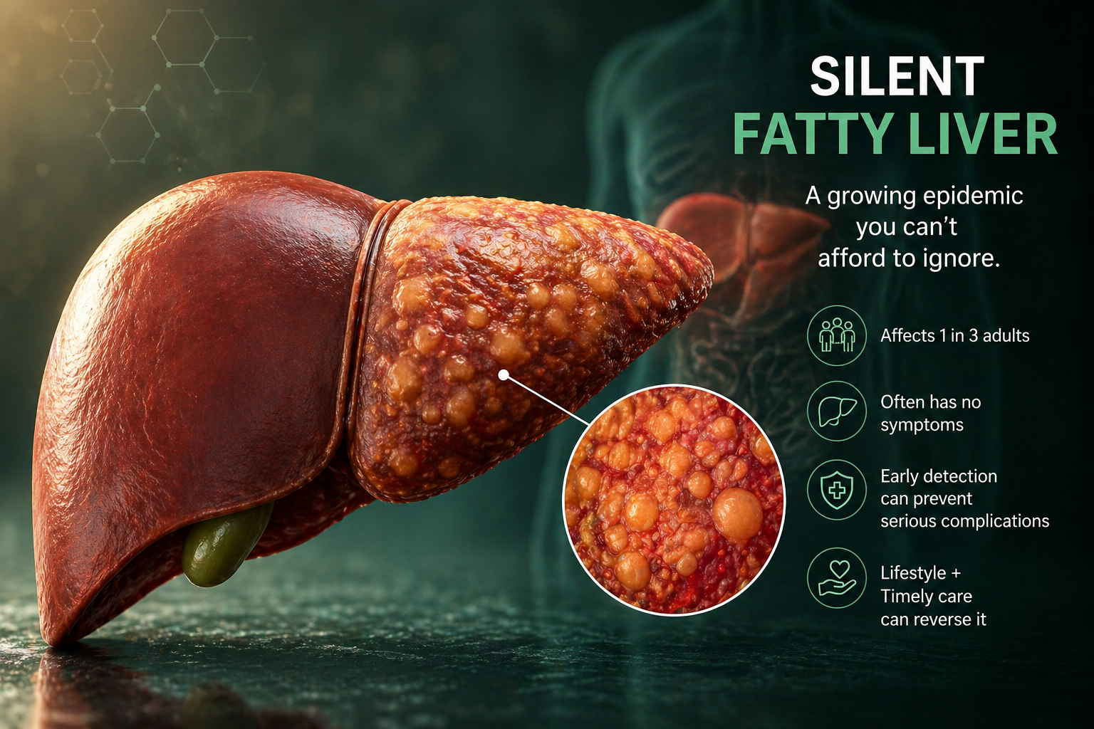 Silent Fatty Liver: Causes, Symptoms & Treatment Guide