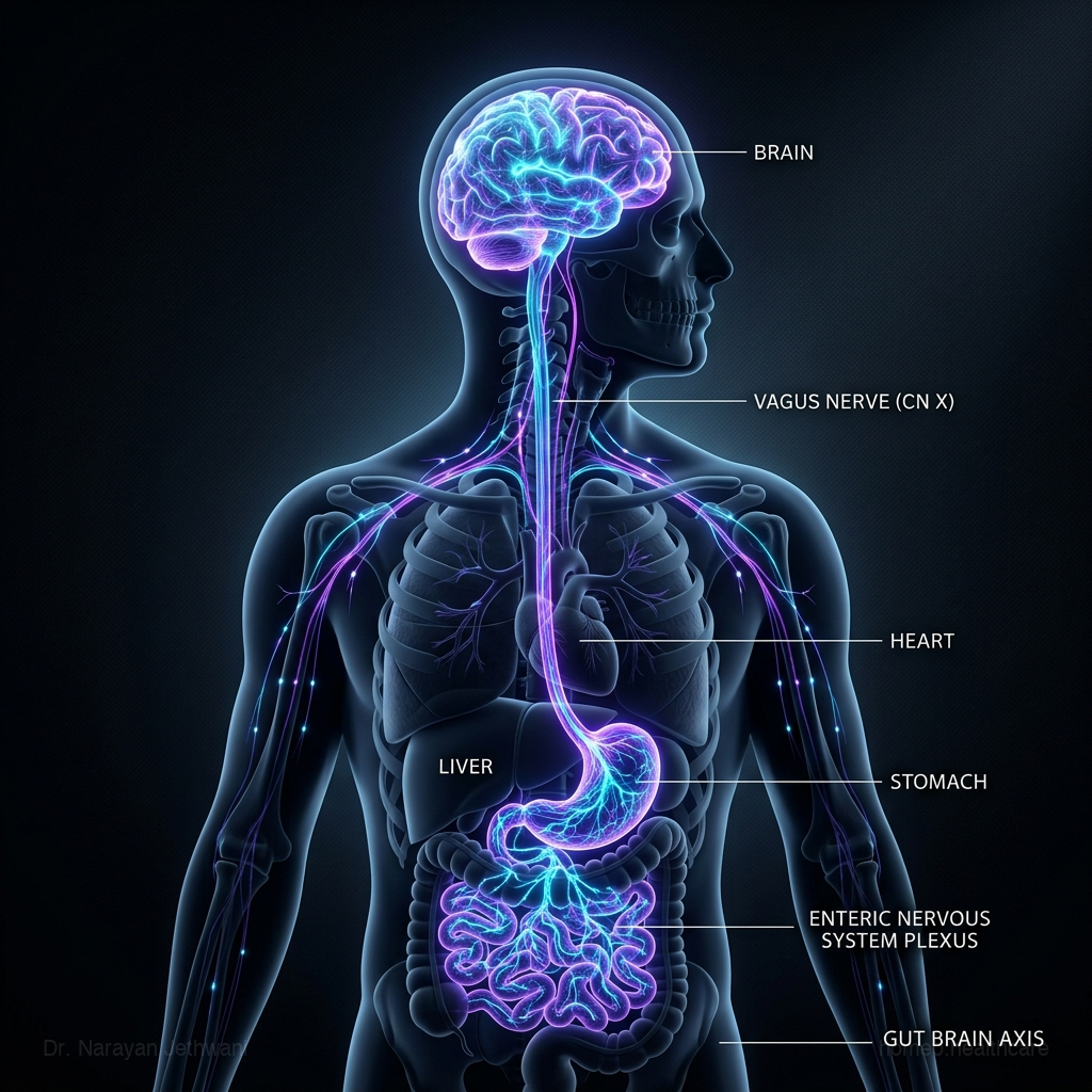 The Gut-Brain-Microbiome Axis: Neuro-Endocrine Links and Homeopathic Management