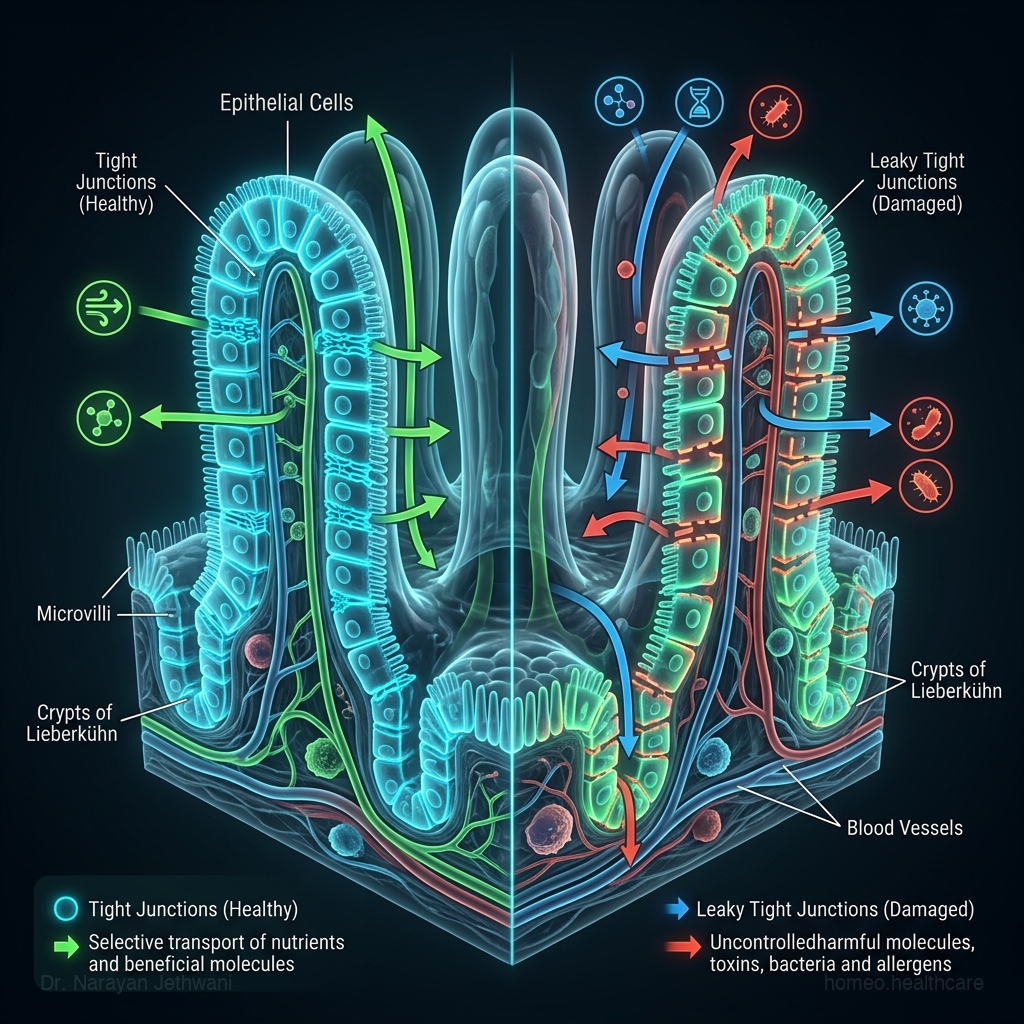 The Gut Microbiome and Mucosal Barrier Integrity Featured - Clinical Illustration